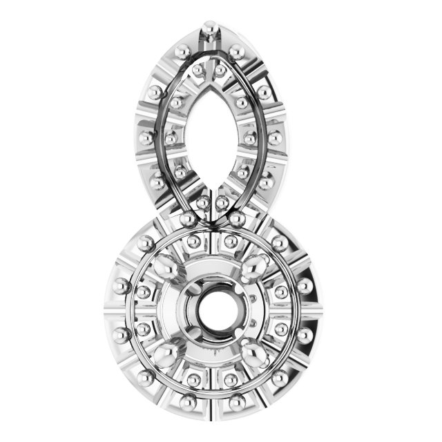 Halo-Style Pendant