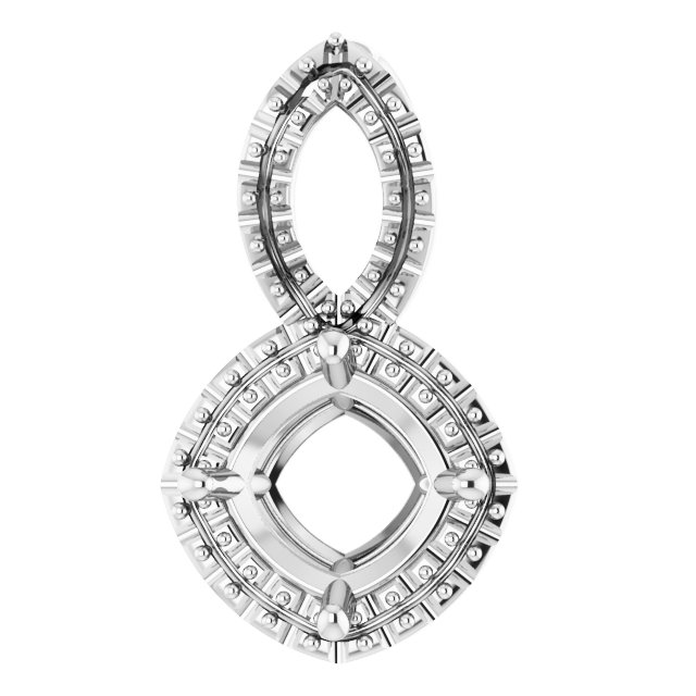 Halo-Style Pendant