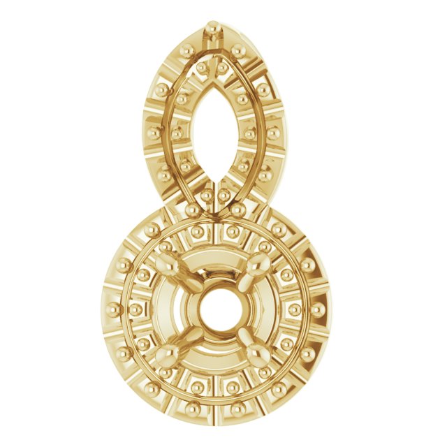 Halo-Style Pendant