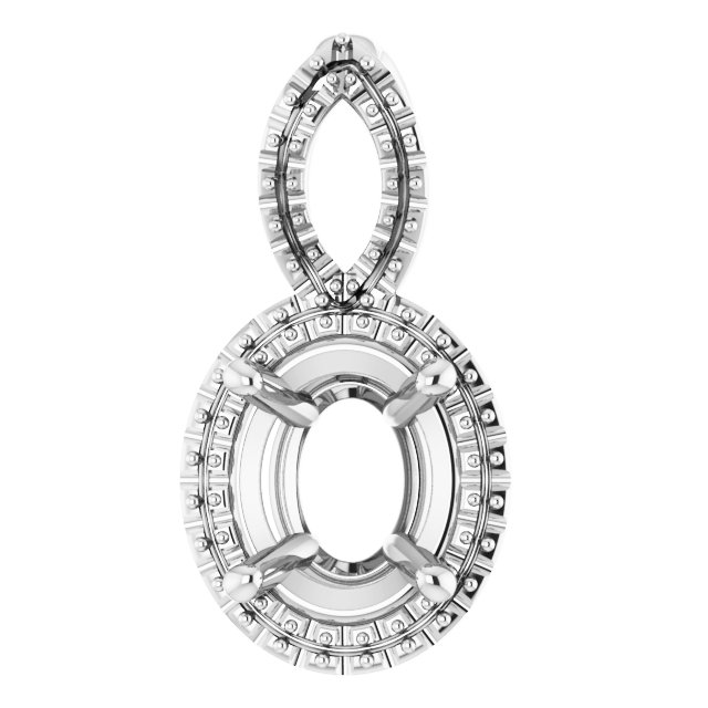 Halo-Style Pendant