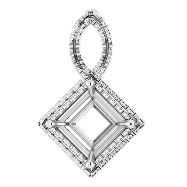 Halo-Style Pendant