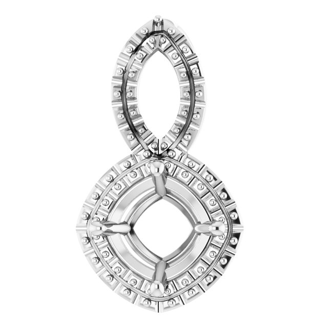 Halo-Style Pendant