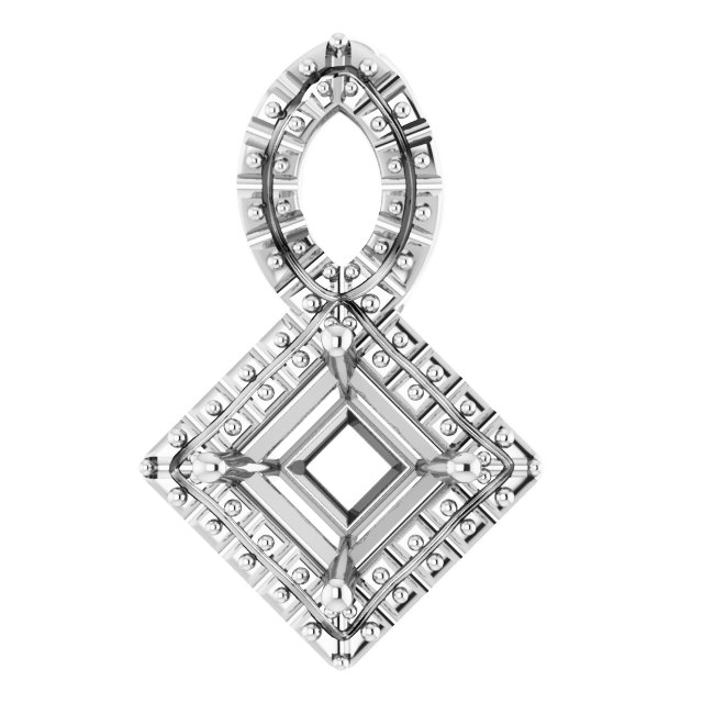 Halo-Style Pendant
