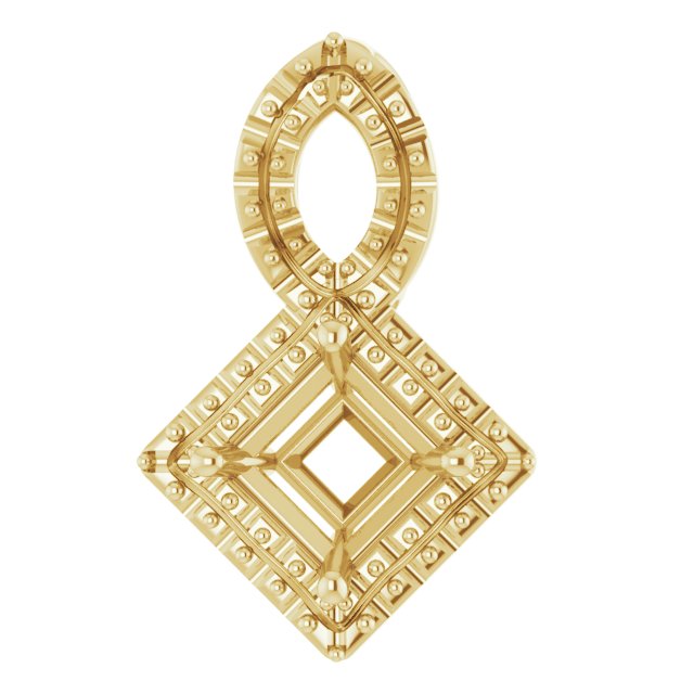 Halo-Style Pendant