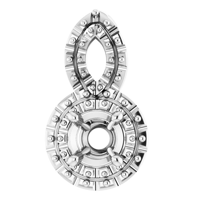 Halo-Style Pendant