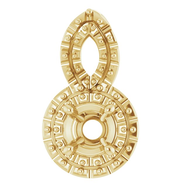 Halo-Style Pendant