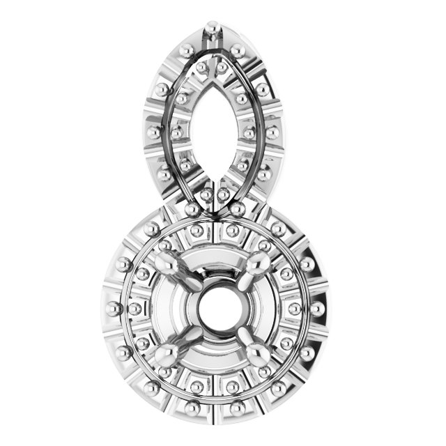 Halo-Style Pendant