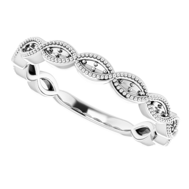 Matching Band Mounting for 6 mm Cushion Ring view 5