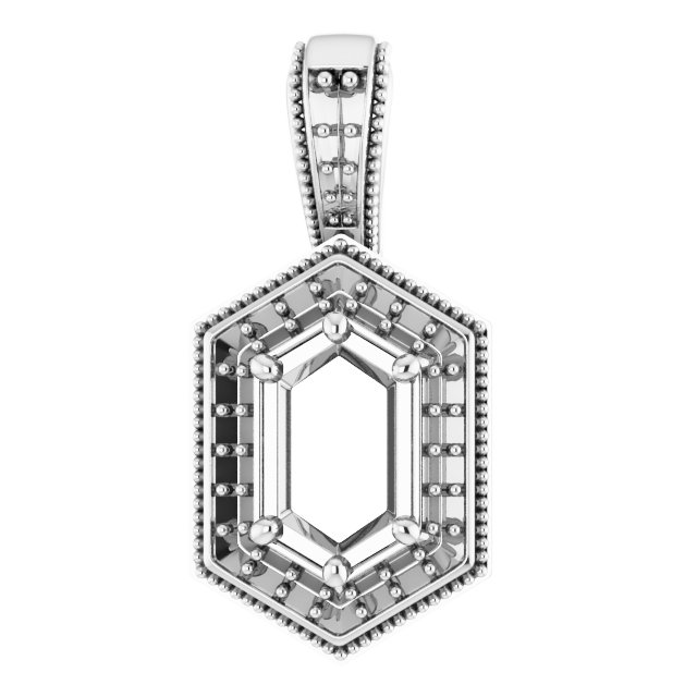 Halo-Style Pendant