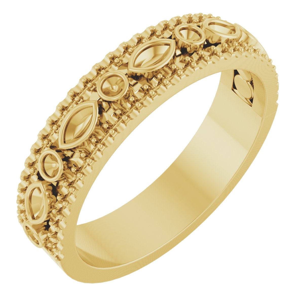 14K Yellow .17 CTW Diamond Anniversary Band Ref 13021863