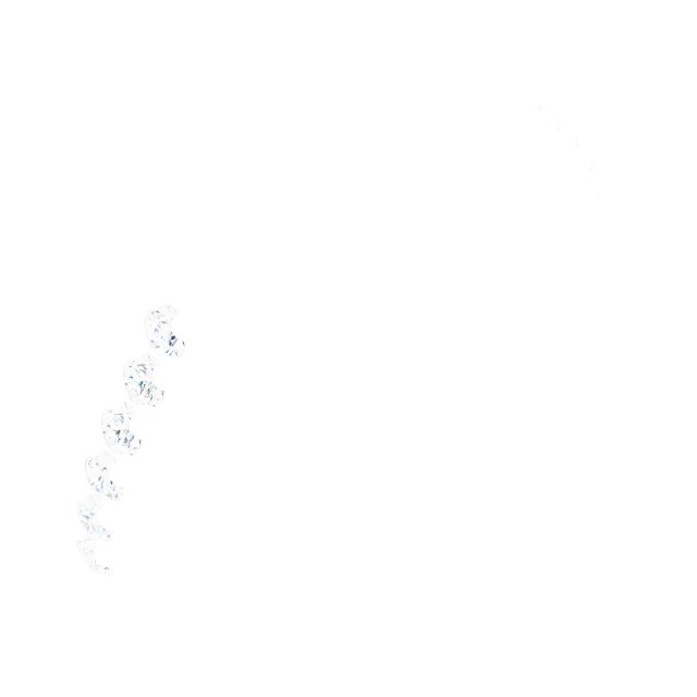 French-Set Open Shank for Multi-Stone Setting
