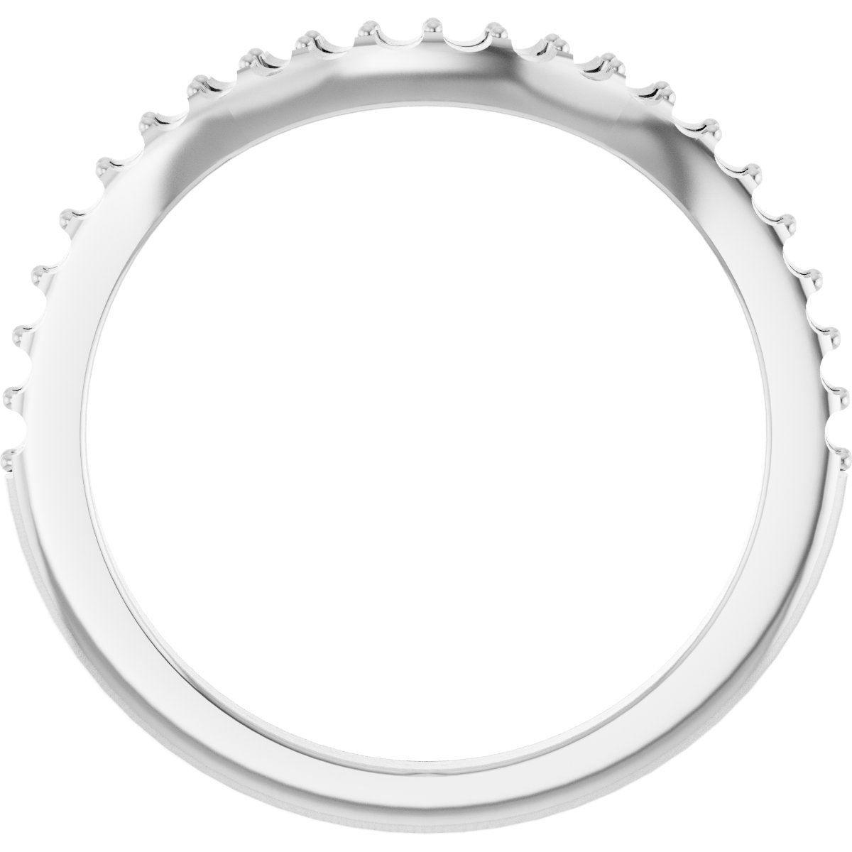 Platinum 1/5 CTW Natural Diamond Band-2