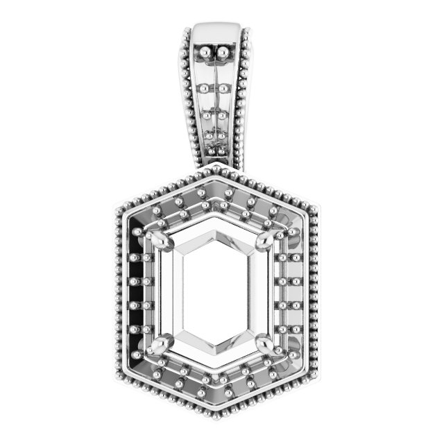 Halo-Style Pendant