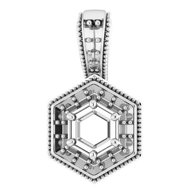 14k White Gold