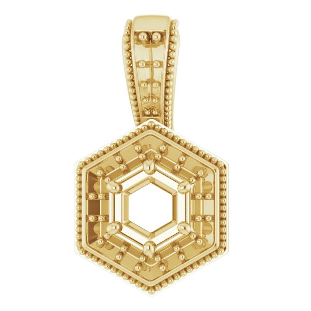 14k Yellow Gold