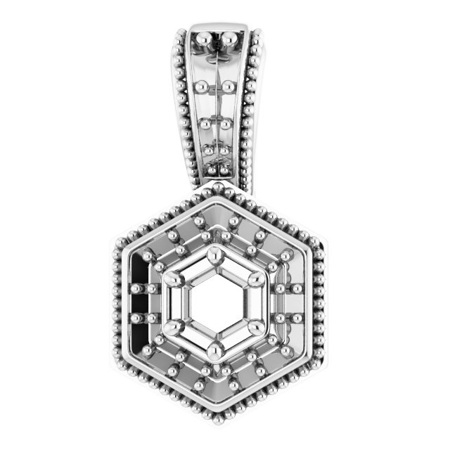 Halo-Style Pendant