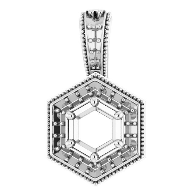 Halo-Style Pendant
