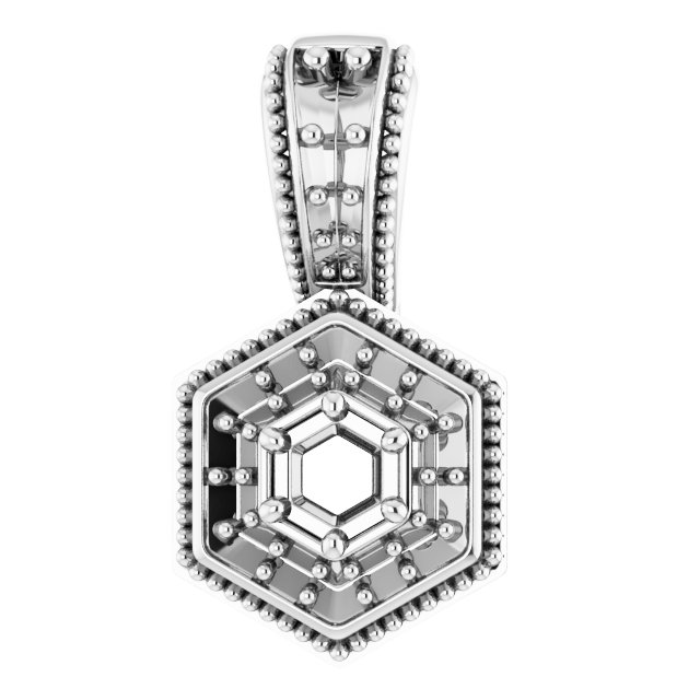 Halo-Style Pendant