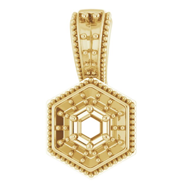 14k Yellow Gold