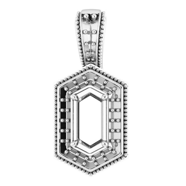 Halo-Style Pendant