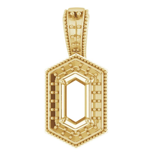 14k Yellow Gold
