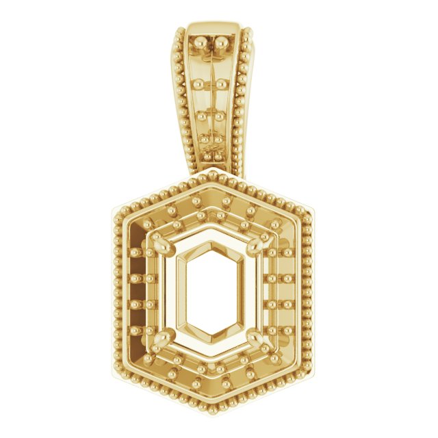 14k Yellow Gold