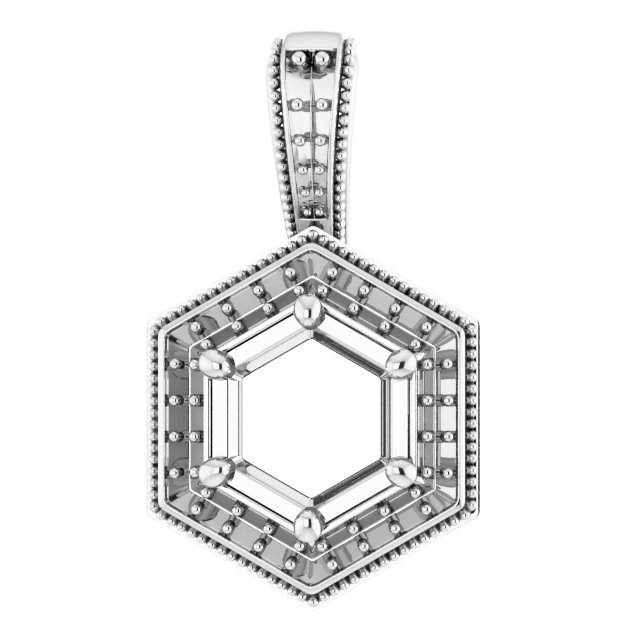 Halo-Style Pendant