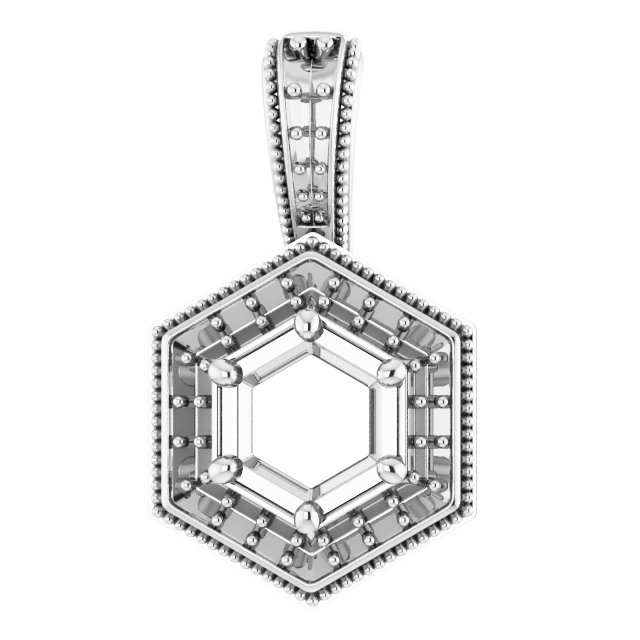 Halo-Style Pendant