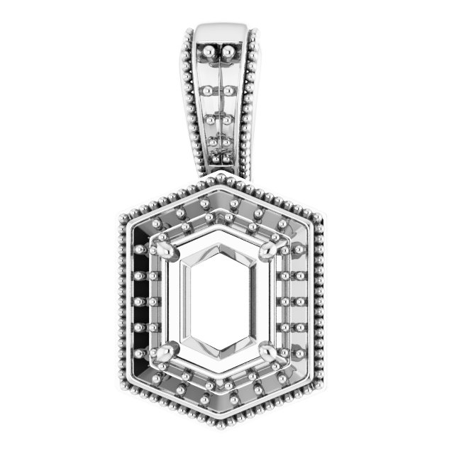 Halo-Style Pendant