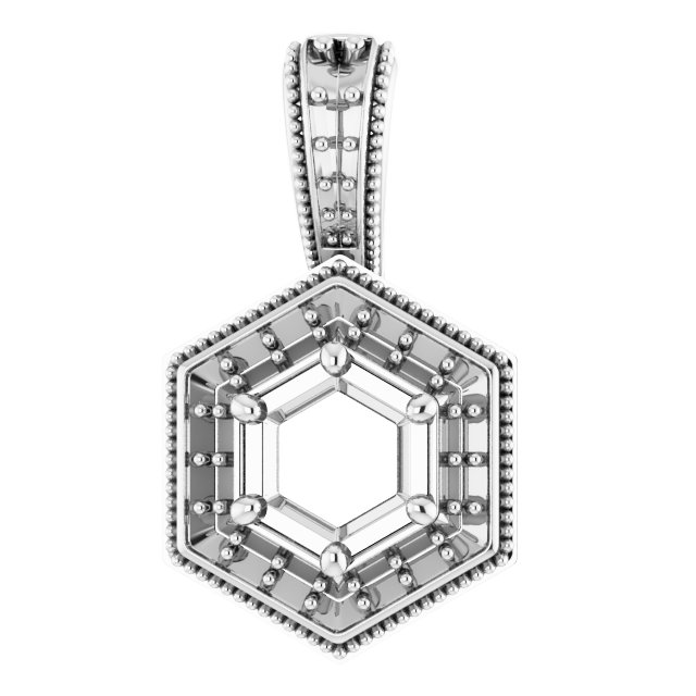 Halo-Style Pendant