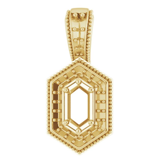 14k Yellow Gold