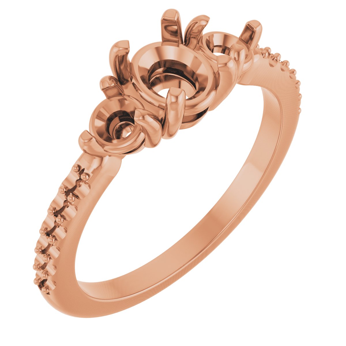 Three-Stone Engagement Ring or Band