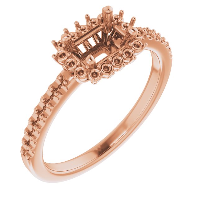 Halo-Style Engagement Ring or Band