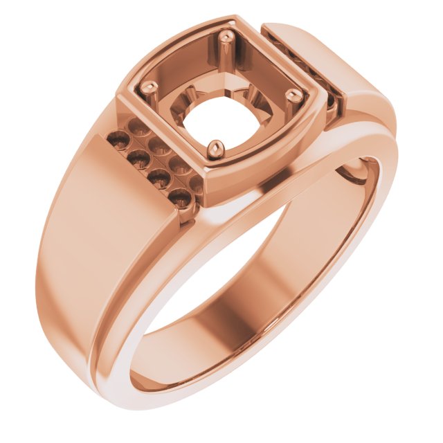 Accented Stepped-Edge Ring