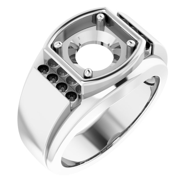 Accented Stepped-Edge Ring