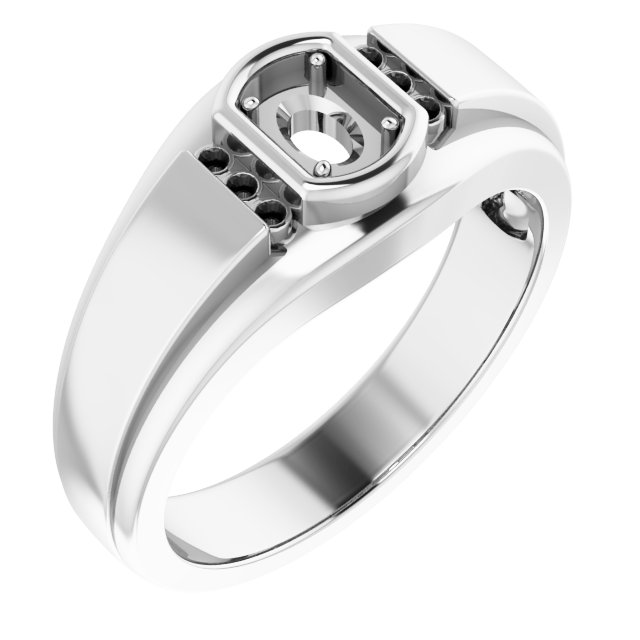 Accented Stepped-Edge Ring