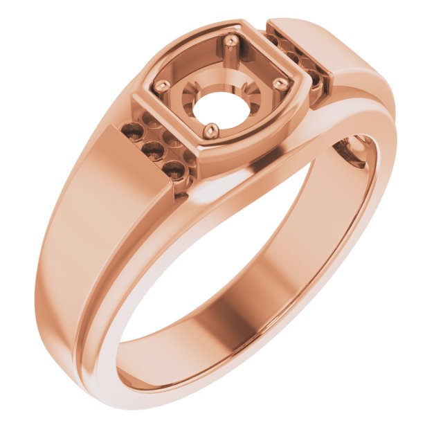 Accented Stepped-Edge Ring
