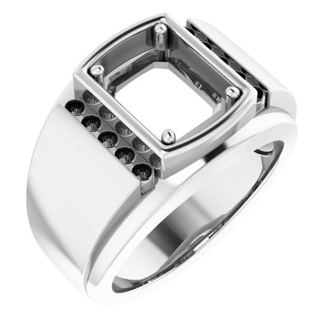 Accented Stepped-Edge Ring