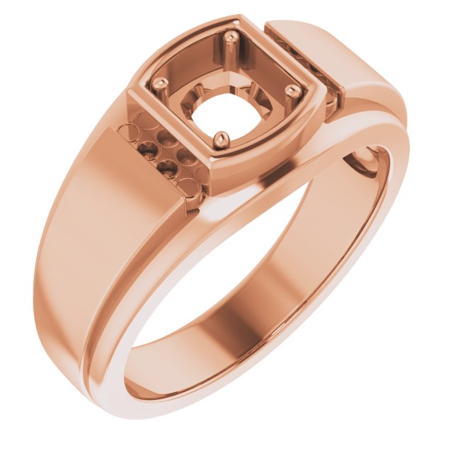 Accented Stepped-Edge Ring