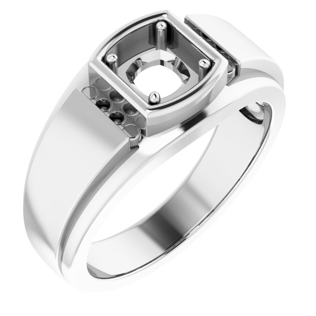 Accented Stepped-Edge Ring