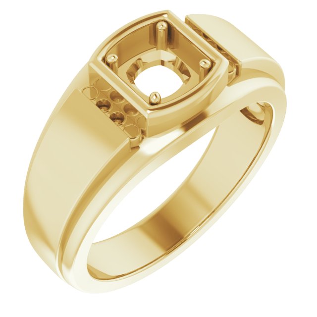 Accented Stepped-Edge Ring