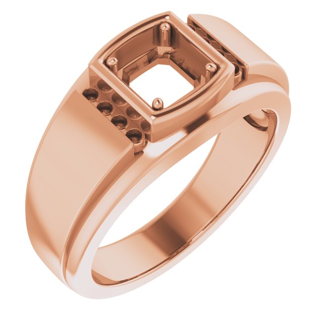 Accented Stepped-Edge Ring