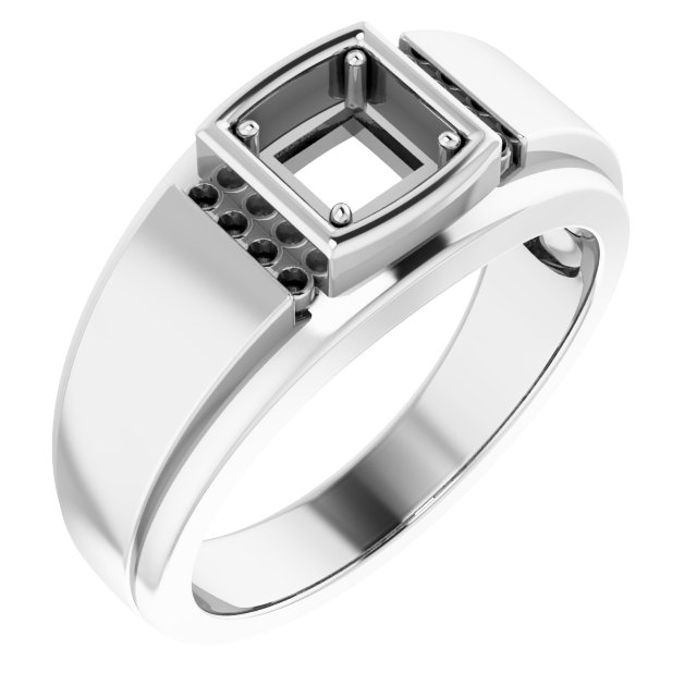 Accented Stepped-Edge Ring