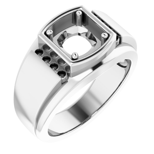Accented Stepped-Edge Ring