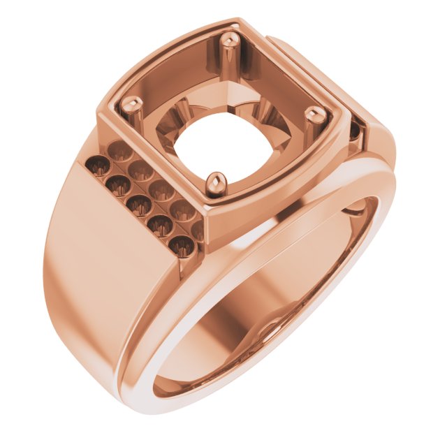 Accented Stepped-Edge Ring