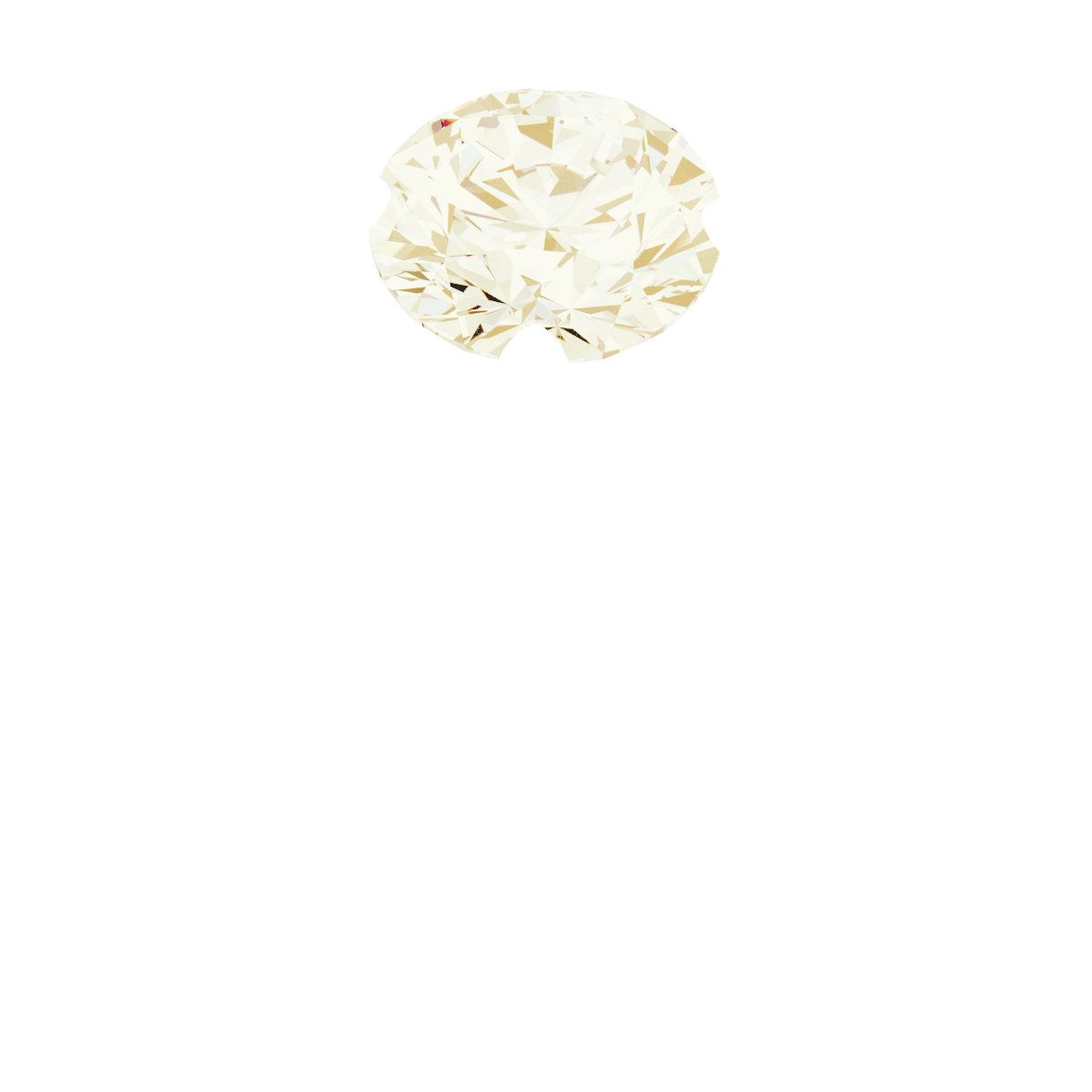 Sculptural-Inspired Solitaire Engagement Ring or Band