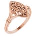 14K Rose Vintage-Inspired Ring