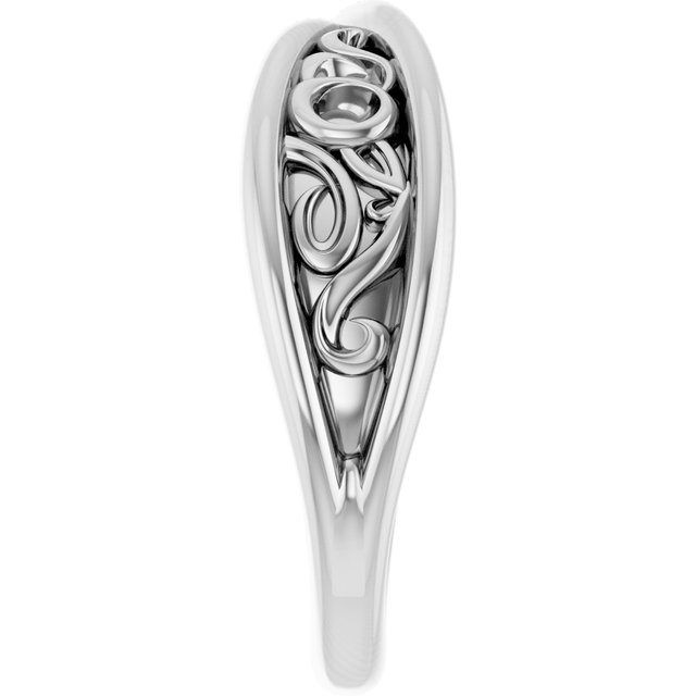 Sterling Silver Sculptural Ring