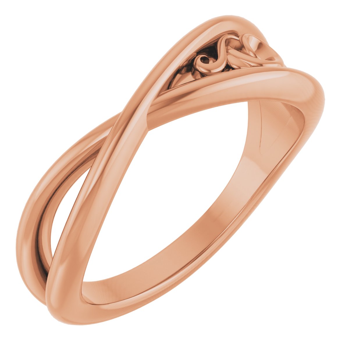 14K Rose Sculptural-Inspired  Ring