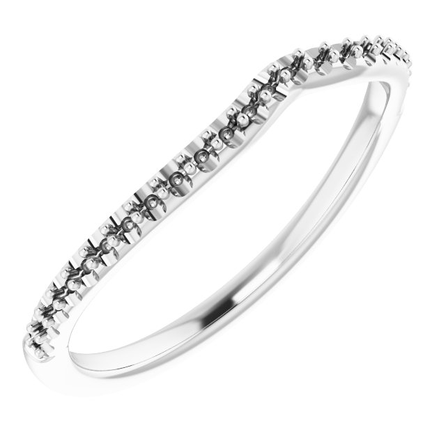 Band Mounting for 9x4.5 mm Marquise Ring